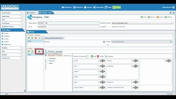 OnContact CRM - Remove Custom Columns From Main Screen