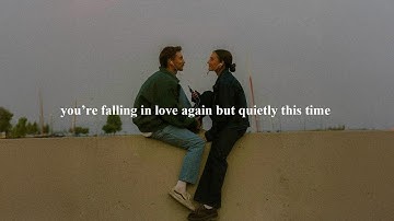 [playlist] you’re falling in love again but quietly this time