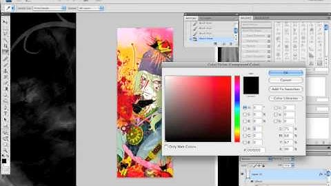 Photoshop Brushes and Typography tutorial part 11