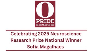 2025 Neuroscience Research Prize National Winner