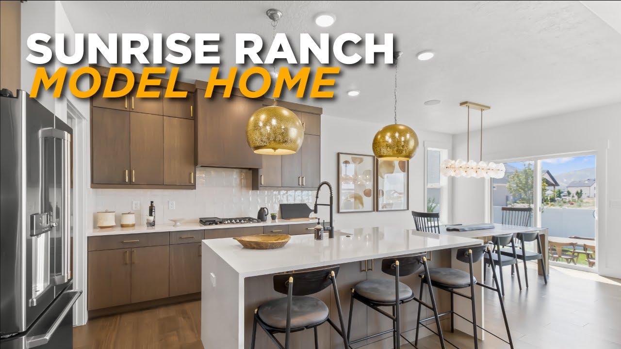 Sunrise Ranch Model Home Mapleton, UT Visionary Homes YouTube