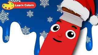 Christmas Time Colors For Kids W Petey Paintbrush Toddler Learning Video First University