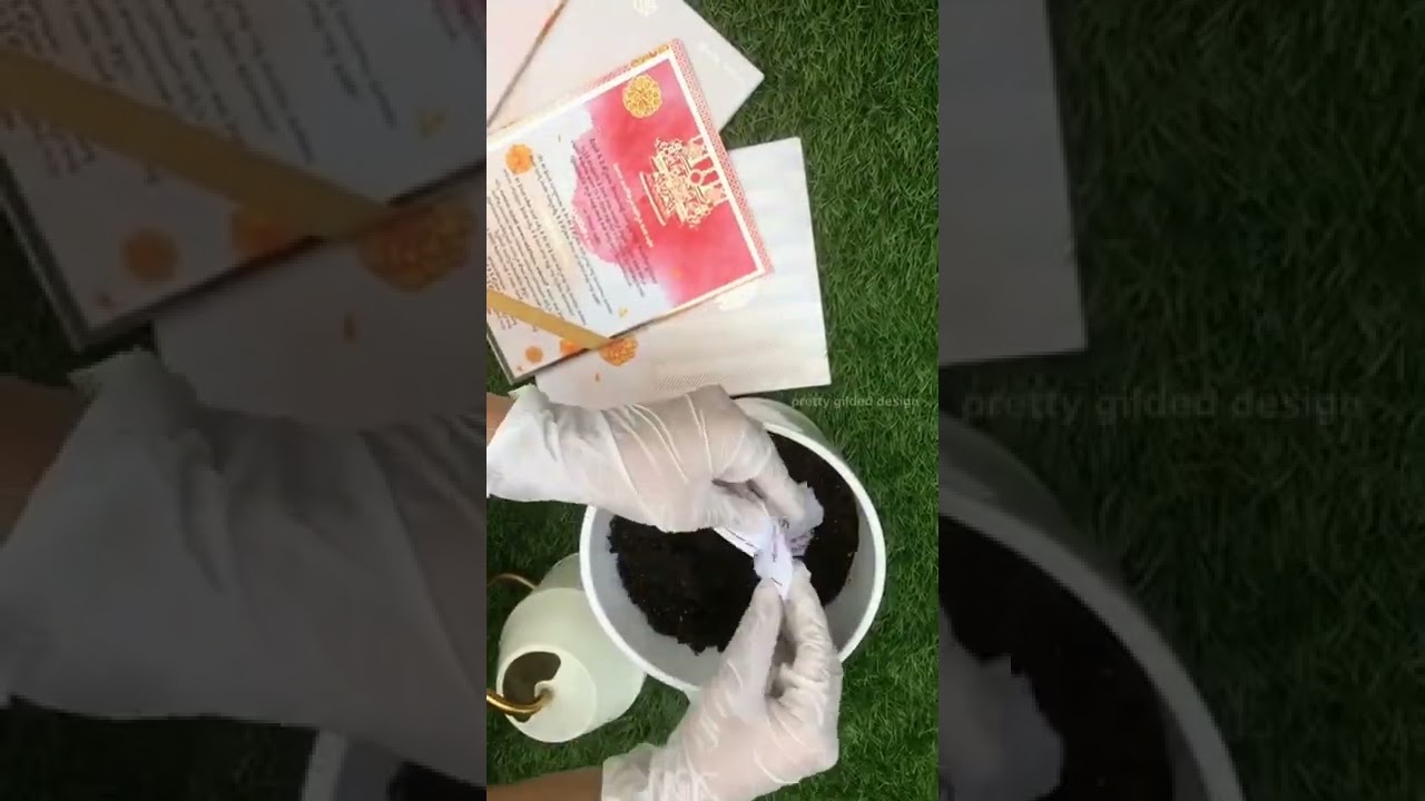 plantable wedding cards 😱