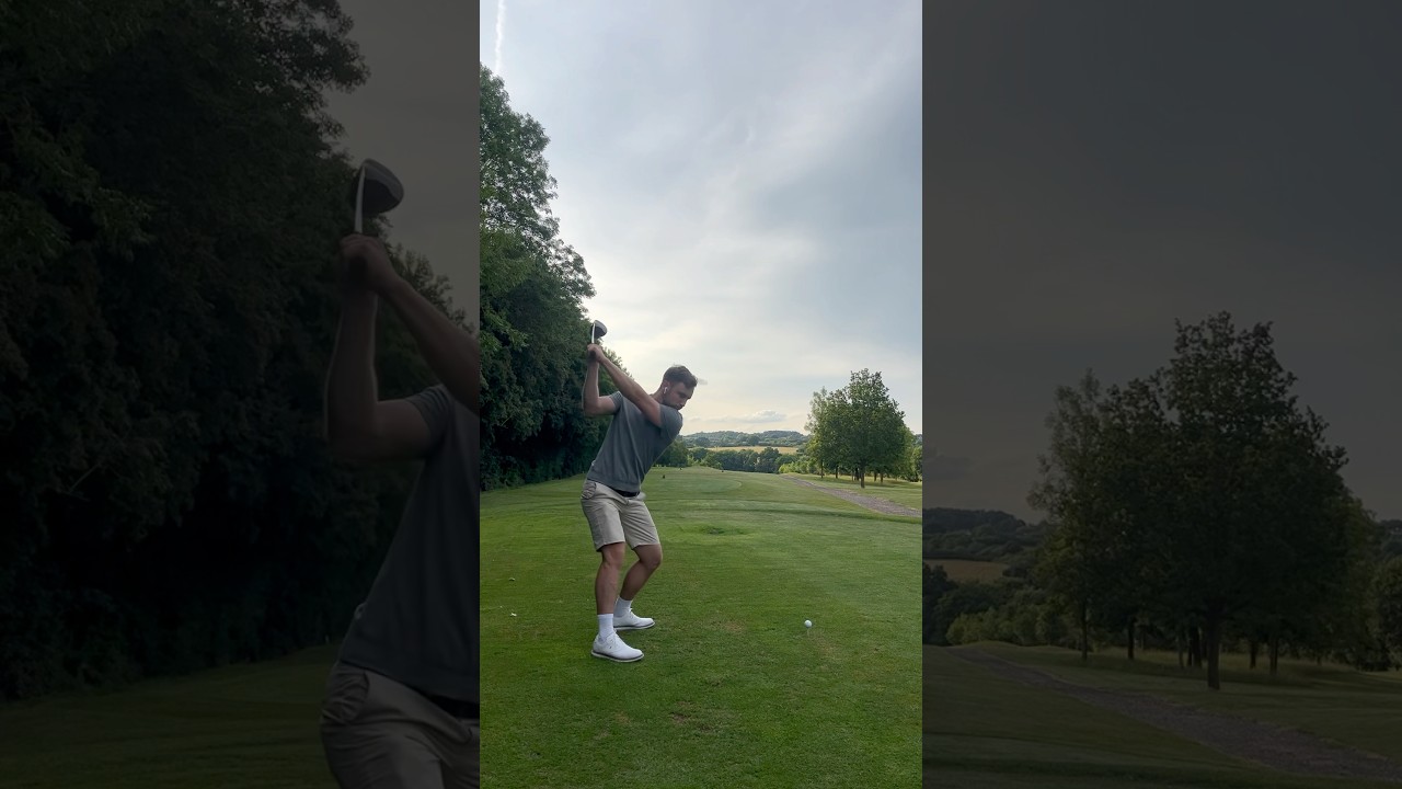 Frozen rope evenings on the course #shortsvideo #golf - YouTube