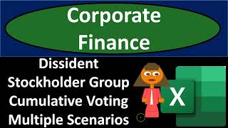 Dissident Stockholder Group Cumulative Voting Multiple 1718