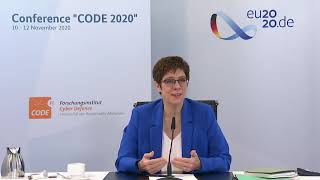Annual Conference CODE2020 - High Level Panel (Deutsch)