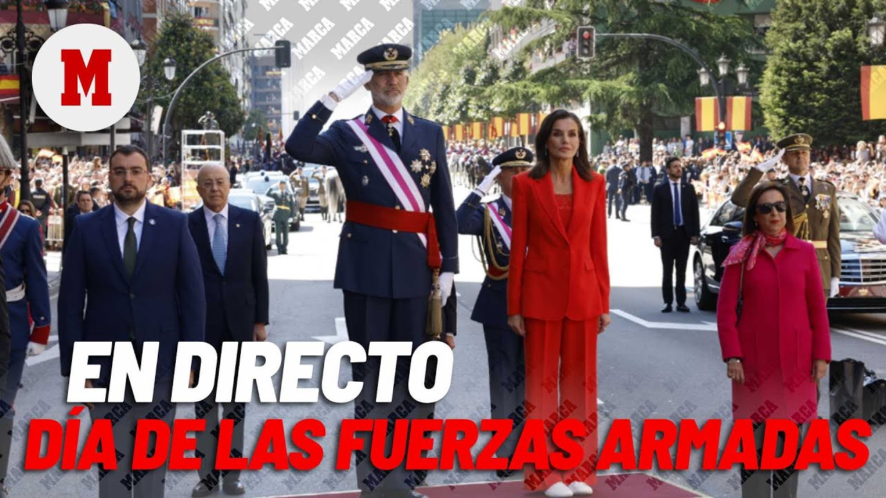EN DIRECTO I SS.MM. los Reyes presiden el desfile del Día de las Fuerzas Armadas 2025, en vivo