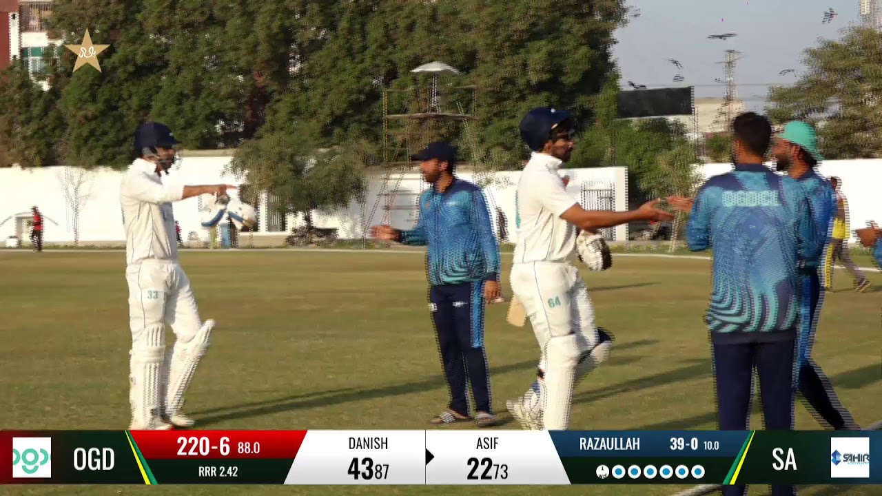 Live | Sahir Asst vs OGDCL | President Trophy | Day 2 | KCCA Stadium, Karachi | M2V1K