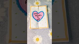 🧿🤌easy card for father's day🤗#youtubeshorts #cards #fathersday #cardmaking #shorts #trending #craft