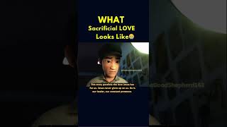 What Sacrificial Love Looks Like 😱😭♥️ #Shorts #Youtubeshorts #Jesus #Sacrifice #Love #Fypシ