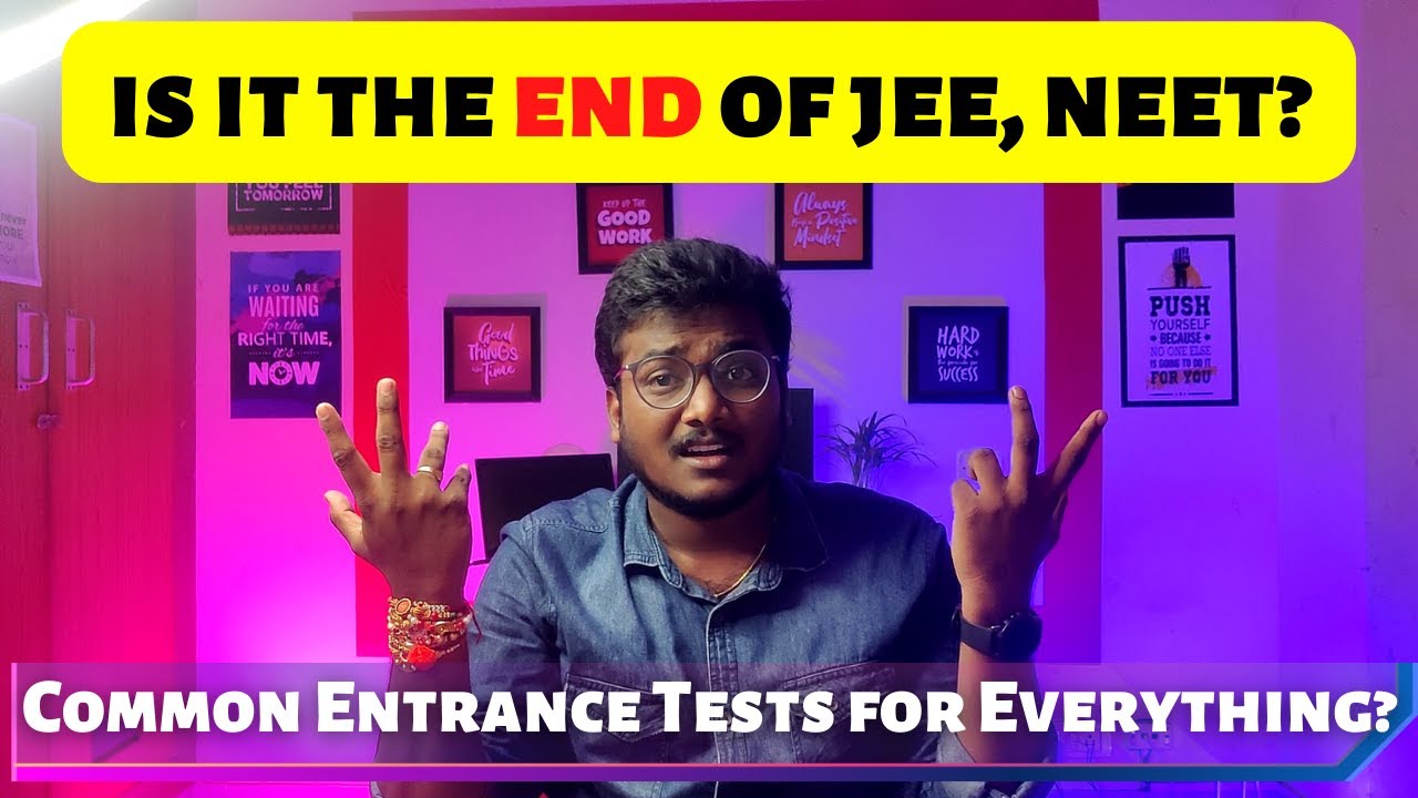 JEE, NEET, CUET Merge into One ? | Big Update from NTA 