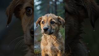 #viral #shortsfeed 🐶 Brave Puppy Saves a Family After a Terrible Car Accident ❤️ | #Shorts