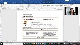 Ficha de Observación