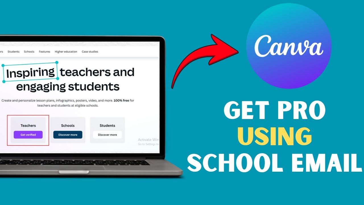⁣How to GET Canva Pro Using School Email (Official & Legal Method) – Students 2026