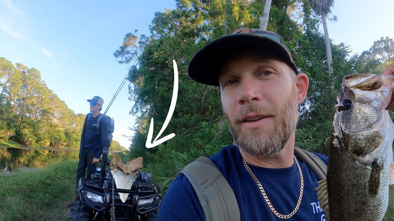 FLORIDA STUFF!! Fossil Hunting, Shrimping and Hidden Bass Fishing Spots