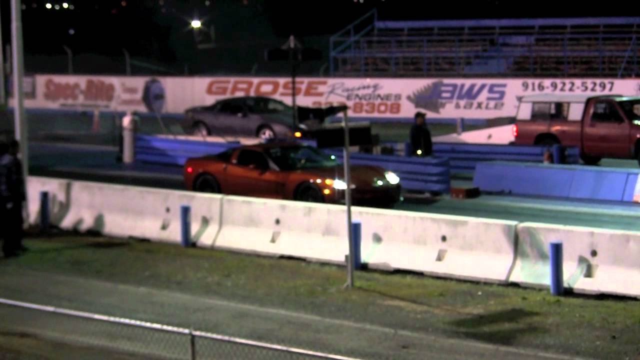 C6 Drag Racing Corvette C6 Drag Racing 11.0@131.6 - YouTube