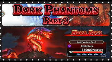 The Alchemist Code - Dark Phantoms Part 3 Hard Boss F2P