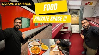 Premium Dining in Complete Privacy on the Rails: Duronto Express First Class COUPE