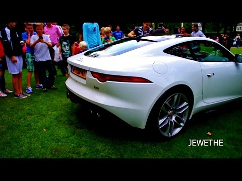 2015 Jaguar F-Type R Coupe LOUD Revving & F-Type S Acceleration!