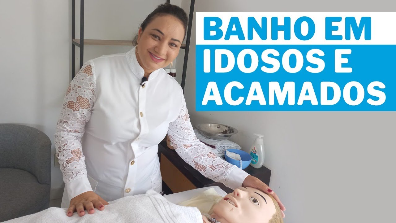 AULA: Banho em Idosos e Acamados