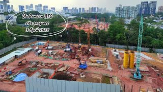 🏗️ ❲03 Apr 2024❳ HDB BTO Ulu Pandan Banks | Glades | Vista site progress