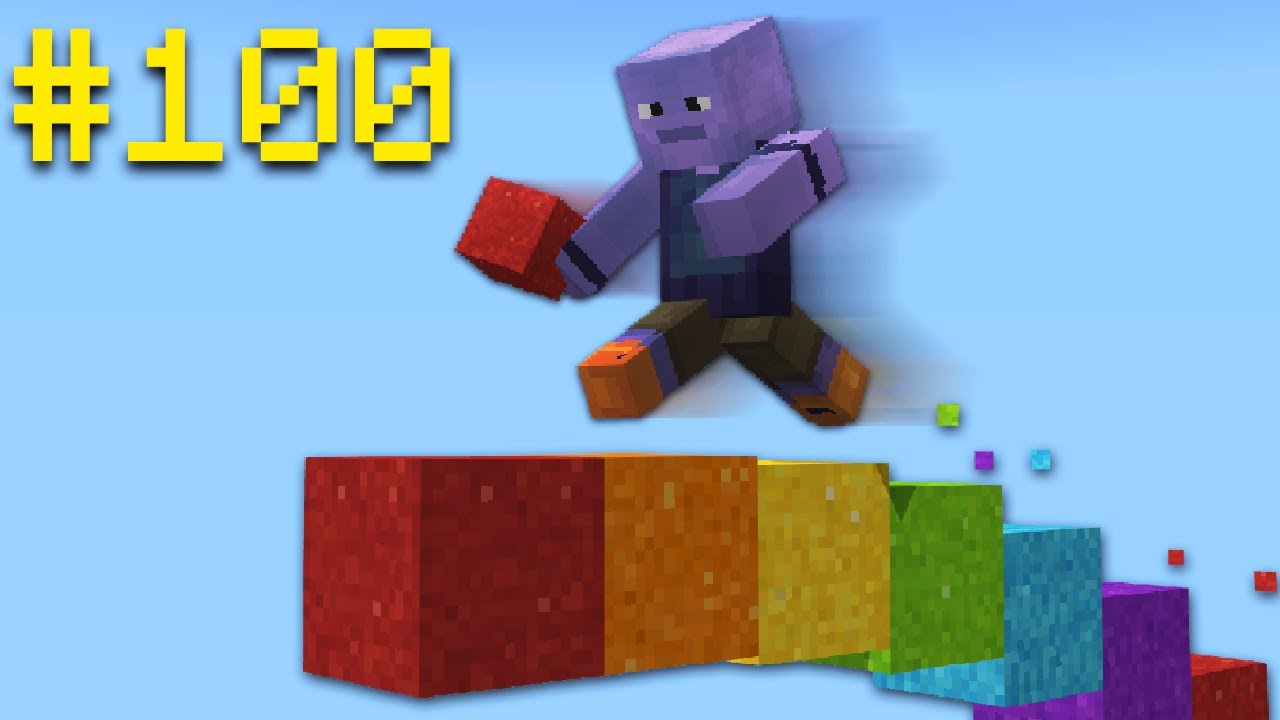 100 IMPOSSIBLE Minecraft Bedrock Skills - YouTube