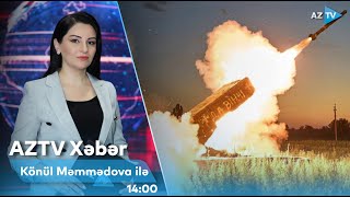 Könül Məmmədova ilə AZTV XƏBƏR (14:00) | 09.05.2024