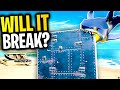 Will An ARMORED WALL STOP A SHARK? | Fortnite Mythbusters