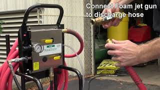 How to use the Hydro FoamMaster