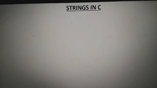 BCom 1yr- Programming with C&C++ - Unit-3(Strings in C - String Handling Functions)