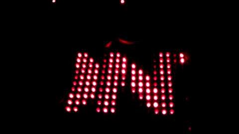 Scrolling message using ATMEGA32