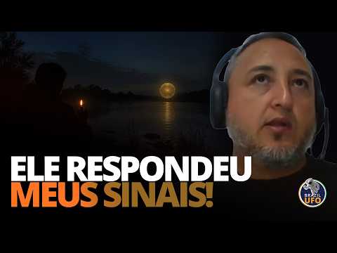 "Eu Pisquei o Isqueiro e o OVNI Respondeu!" - Contato Imediato no Rio Uruguai - Cortes do Brazil UFO
