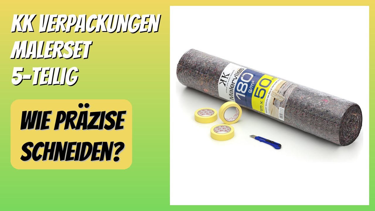 BEWERTUNG (2025): KK Verpackungen Malerset 5-teilig. Infos