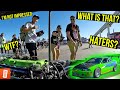 People at SEMA react to our Modern Day (Fast & Furious) 1998 Mitsubishi Eclipse GSX (Hidden Camera)