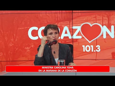 Ministra del Interior Carolina Tohá en La Mañana de la Corazón