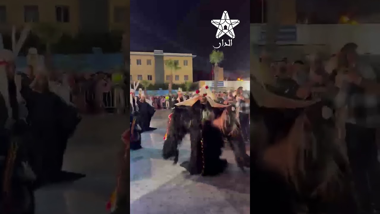 إحتفالات بوجلود متواصلة بالدشيرة وسط حضور جماهيري كبير من أبن المدينة و زوارها