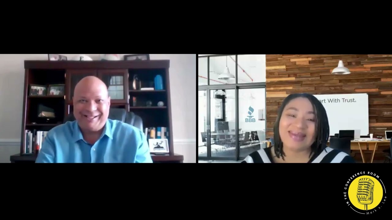 In the Conference Room with Mark S. Lee and Nakia Mills