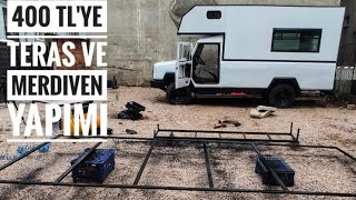 4x4 Karavan Yapımı 9. Bölüm Teras ve Merdiven Yapımı