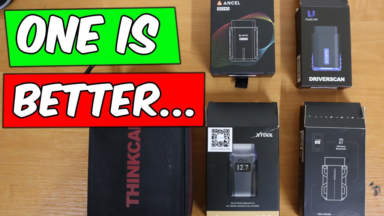 These adapters are professional OBD2 scan tools