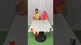 ping pong ball throw glass drop challenge #viral