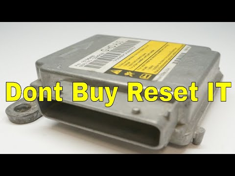 How to reset airbag code B0051 Chevy GMC Cadillac Buick.