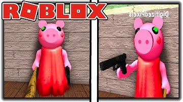 How to get the "PIGGY WITH A GUN" BADGE in PIGGY RP - 2 [ROBLOX]