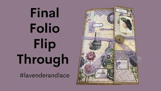 FINAL FOLIO FLIP THROUGH  #lavenderandlace