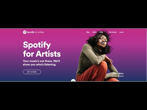 Get Access To Your Spotify Artist Account