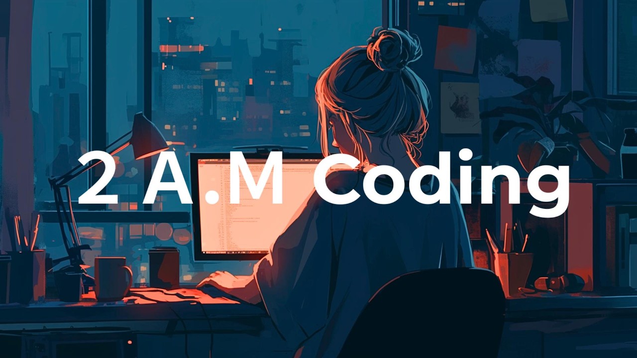 Кодинг в 2 часа ночи | Музыка для глубокого фокуса программистов (3 часа, без слов)
