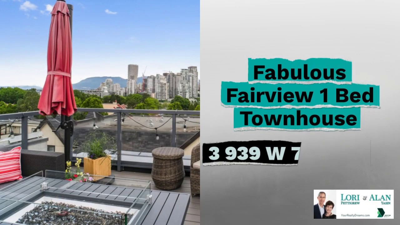 Townhouse with Rooftop Deck & Panoramic Views for Sale in