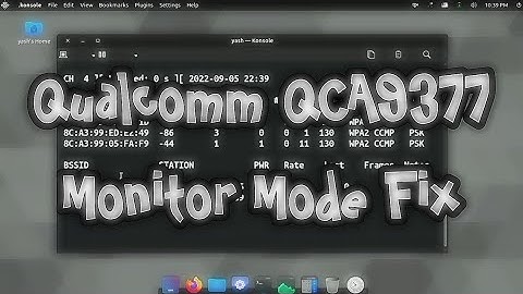 Fix Qualcomm QCA9377 Monitor Mode Not Detecting APs | Monitor Mode Not working