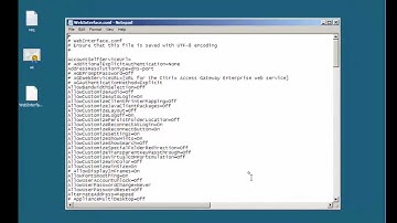 Citrix : Web Interface website for the Citrix Access Gateway