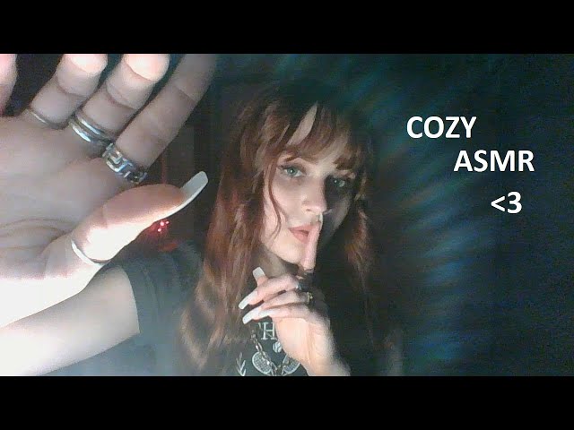 ASMR cozy triggers with long nails to help you relax and sleep | ASMR deutsch/german