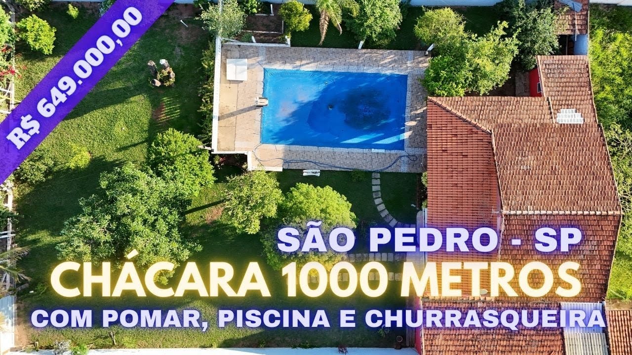 CHÁCARA EM SÃO PEDRO COM LAZER E QUALIDADE DE VIDA PARA SUA FAMÍLIA DENTRO DA CIDADE [VENDIDA]